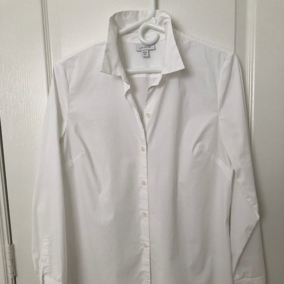 J. JILL  size MP (Medium Petite) White Button Down - Picture 1 of 4